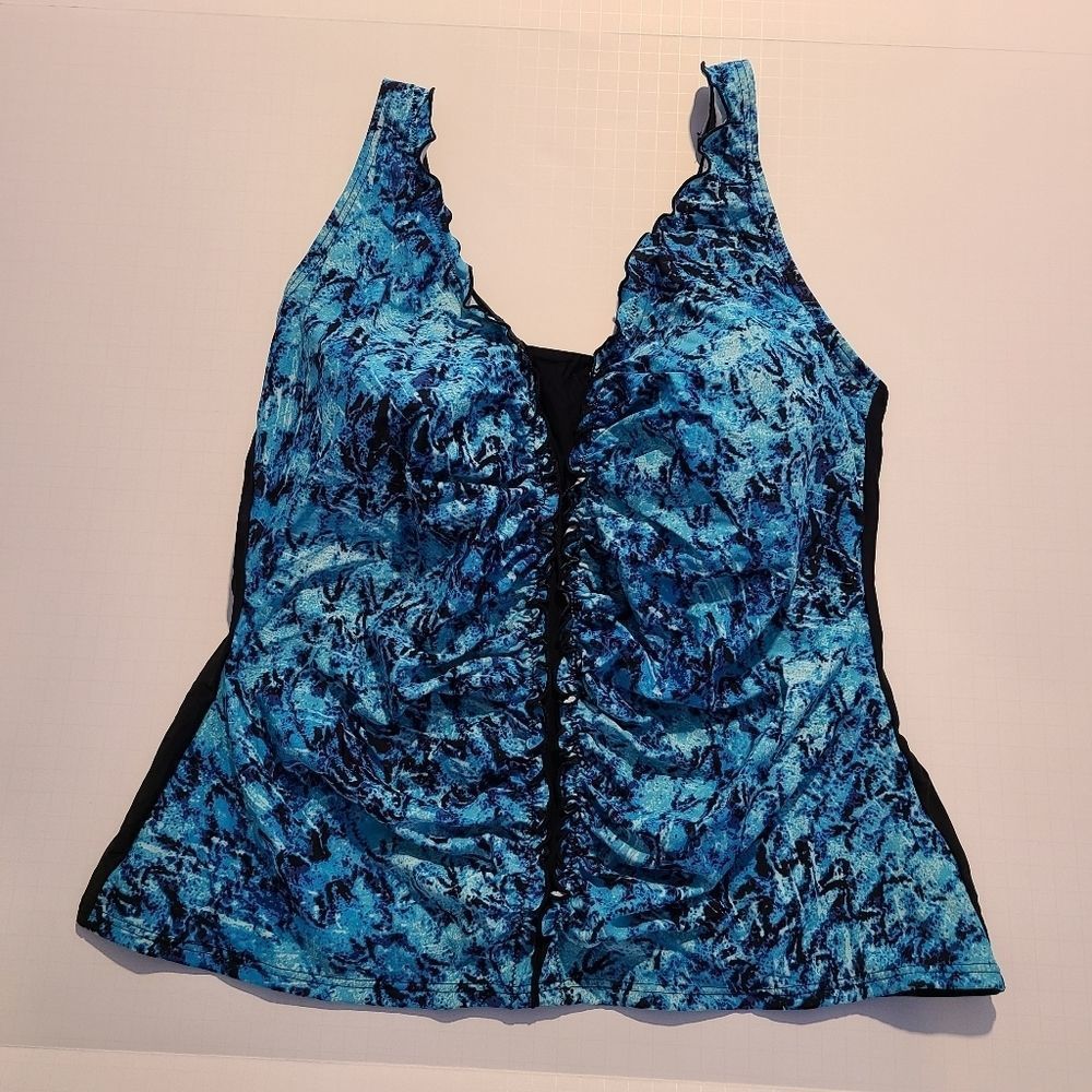 Sports, Halter top Swimwear, blue, black, 46b